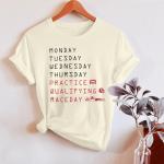 Women's Race Week Short Sleeve Racing Car Tee
