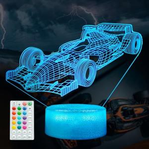 POSSHE F1 Night Light with Remote, 16 Colors