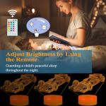 POSSHE F1 Car Night Light with Remote Control