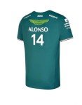 Aston Martin F1 2023 Alonso Green Tee, XL