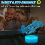 POSSHE F1 Car Night Light with Remote Control