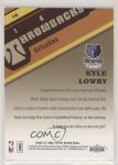 Kyle Lowry 2006-07 Fleer Throwback Trading Card