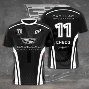 Cadillac1 F1 Team x Checo Perez Special Collection 2026 3D T-shirt