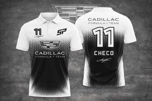 Cadillac1 F1 Team x Checo Perez Special 3D Polo Shirt, F1 Grand Prix Driver 2026