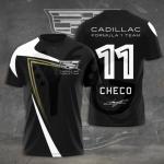 Cadillac1 F1 Team x Checo Perez Special Collection 2026 3D T-shirt