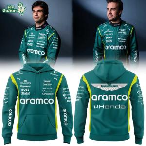 Aston Martin Aramco F1 Team 2026 Uniform 3D Hoodie