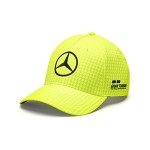 Mercedes AMG Petronas Kids Lewis Hamilton Cap - Neon Yellow