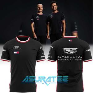 Cadillac1 F1 Team 2026 Season 3D T-shirt