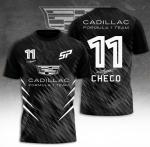 Cadillac1 F1 Team x Checo Perez Special 3D T-shirt, F1 Grand Prix Driver 2026