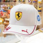 Scuderia Ferrari F1 Team PUMA Charles Leclerc Baseball Cap Hat 2026 White Adults