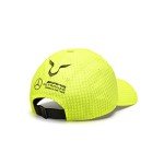Mercedes AMG Petronas Kids Lewis Hamilton Cap - Neon Yellow