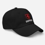 2026 Ferrari-Inspired Black Red & White Scuderia Cap | F1 Fan Hat