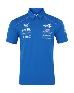 Alpine Racing F1 2026 Men's Polo Shirt - Blue