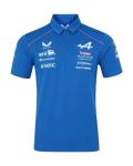 Alpine Racing F1 2026 Men's Polo Shirt - Blue