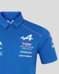 Alpine Racing F1 2026 Men's Polo Shirt - Blue