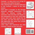 2026 F1 Teams Coloring Book for Fans