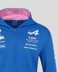 Alpine Racing F1 2026 Full Zip Hoodie - Blue