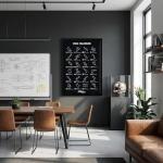 2026 F1 Calendar Poster with Race Dates