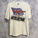 90s Nigel Mansell F1 Racing T-Shirt, Size XL
