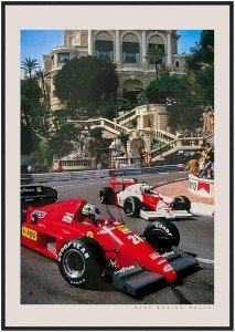 Get The Vintage Monaco GP F1 Poster For Motor Racing Fans