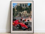 Monaco GP Vintage F1 Fan Poster