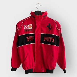 Ferrari F1 Racing Jacket Bomber Red Schumacher