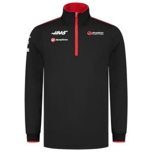 Haas Racing F1 2023 Team Black 1/4 Zip Sweater