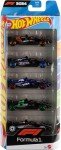 F1 Hot Wheels 5-Pack: McLaren, Alpine, Red Bull, Haas, Sauber