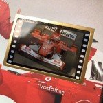 Michael Schumacher Framed Poster with Film Display