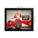 Michael Schumacher Framed Poster with Film Display