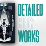 1:43 AMG W10-2019 F1 Model Car Hamilton