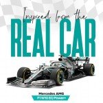 1:43 AMG W10-2019 F1 Model Car Hamilton