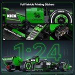 CaDA Sauber F1 Team C44 Racing Building Set