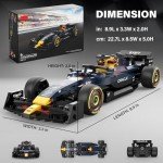 Red Bull F1 RB19 Race Car Building Kit