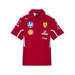 PUMA Ferrari F1 2025 Women's Team Polo - Red
