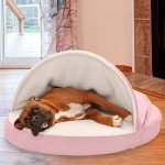 Furhaven 35" Memory Foam Dog Bed - Pink