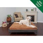 Elevated Dog Bed Frame for XL Dogs - Gray Wash