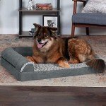 Furhaven Memory Foam Dog Bed with Washable Cover