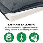 Furhaven Memory Foam Dog Bed with Washable Cover