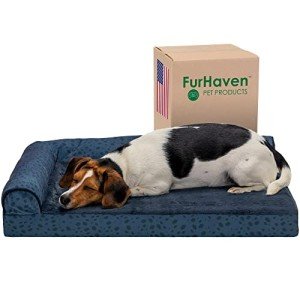 Furhaven Cooling Gel Dog Bed for Small Dogs