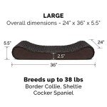 Furhaven Orthopedic Dog Bed in Chocolate, Large