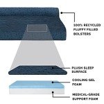 Furhaven Cooling Gel Dog Bed for Small Dogs