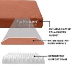 Furhaven Water-Resistant Orthopedic Bed for Dogs