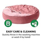 Calming Donut Dog Bed for Small/Medium Dogs