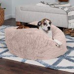 Cozy Plush Dog Bed for Medium/Large Dogs