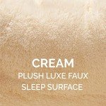 Cozy Round Self-Warming Pet Bed for Dogs & Cats