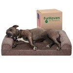 Orthopedic Dog Bed with Removable Bolsters - Driftwood