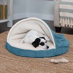Furhaven 26" Round Orthopedic Dog Bed - Blue