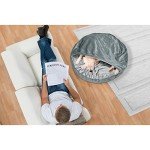 Furhaven 26" Round Orthopedic Dog Bed - Navy