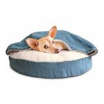 Furhaven 26" Round Orthopedic Dog Bed - Blue